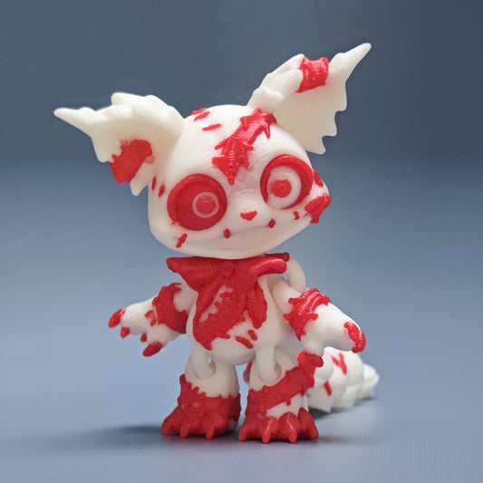 Mutant Cat | 3D Printed Articulated Horror Collectible