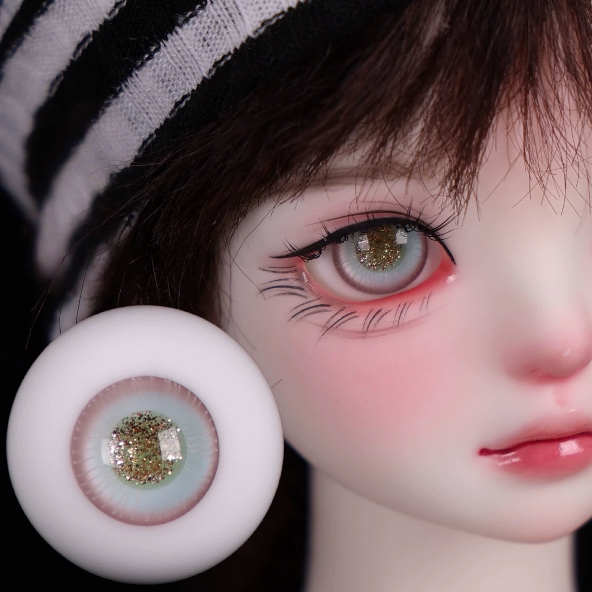 【Glass Eyes 】Green Collection Small Iris  for BJD Dolls