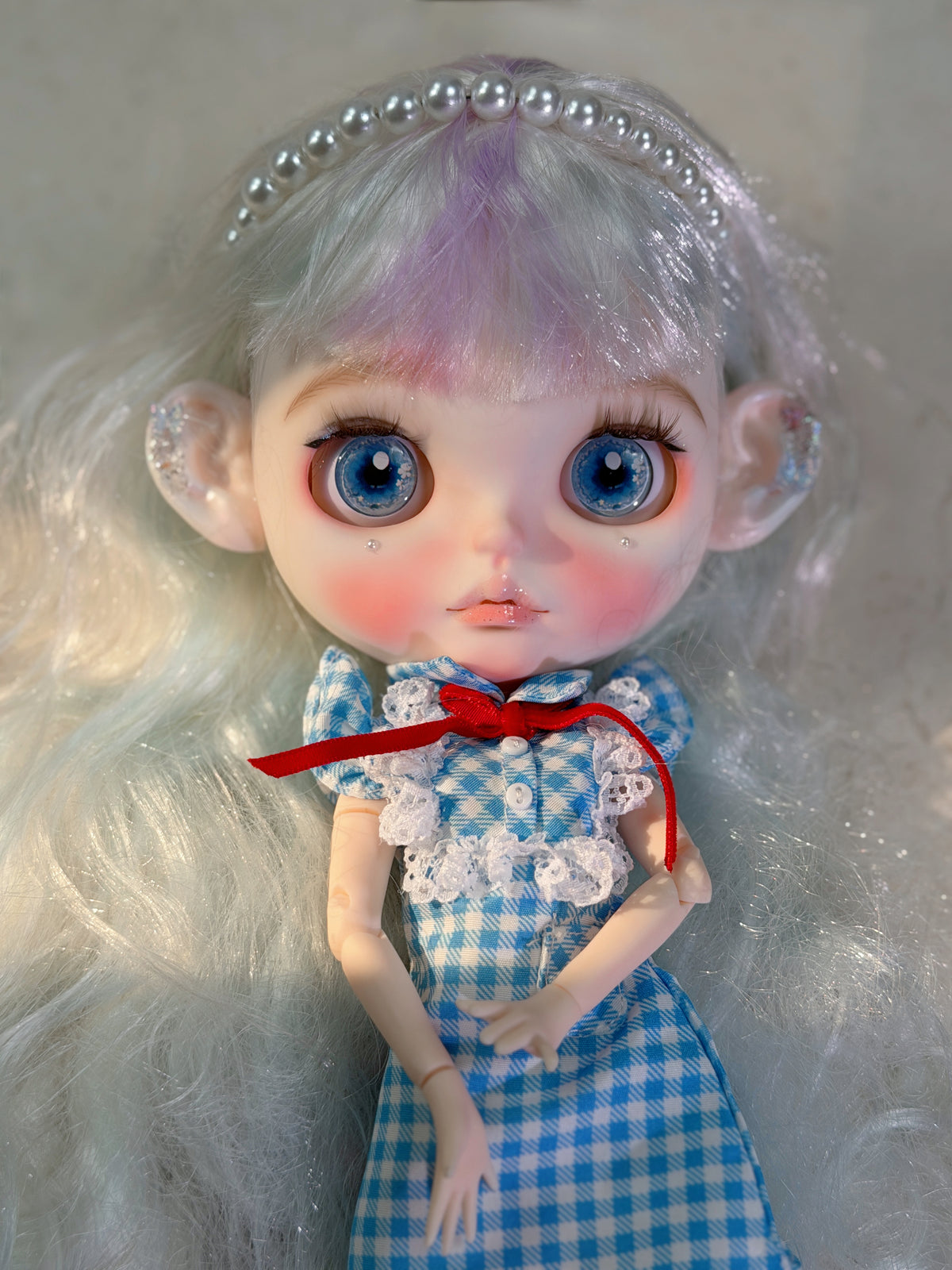 #2 [ Pearly ] – Hand-Modified Doll -Ready To Ship