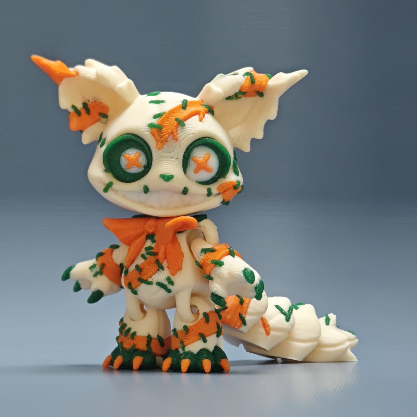 Mutant Cat | 3D Printed Articulated Horror Collectible