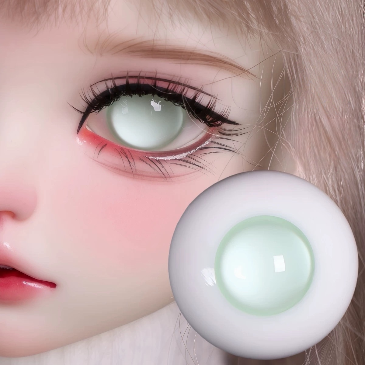 【Glass Eyes 】Green Collection Small Iris  for BJD Dolls