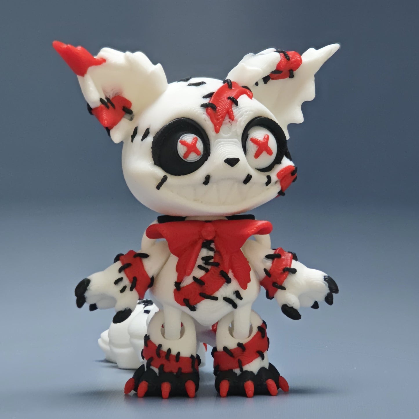 Mutant Cat | 3D Printed Articulated Horror Collectible
