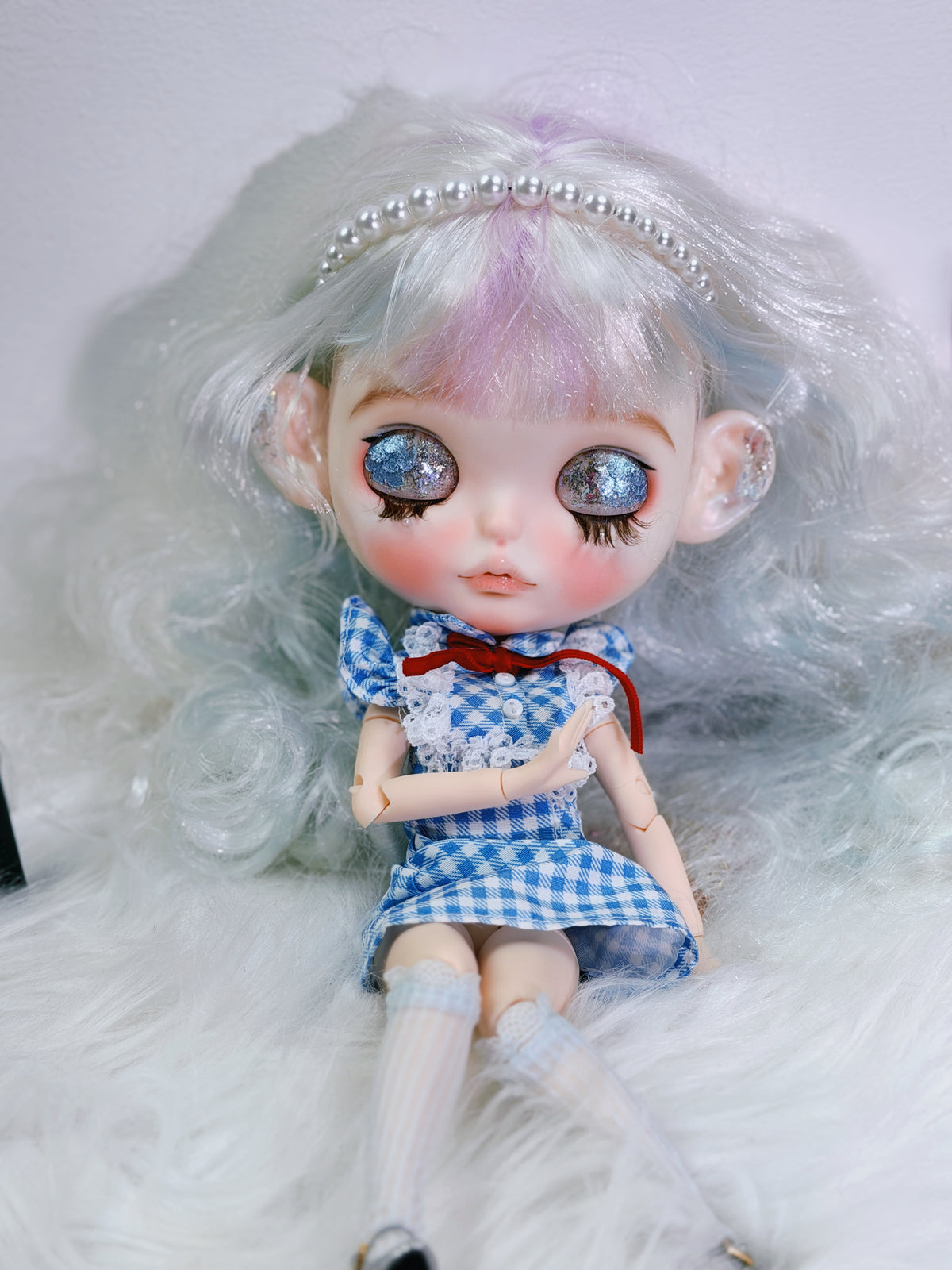 #2 [ Pearly ] – Hand-Modified Doll -Ready To Ship