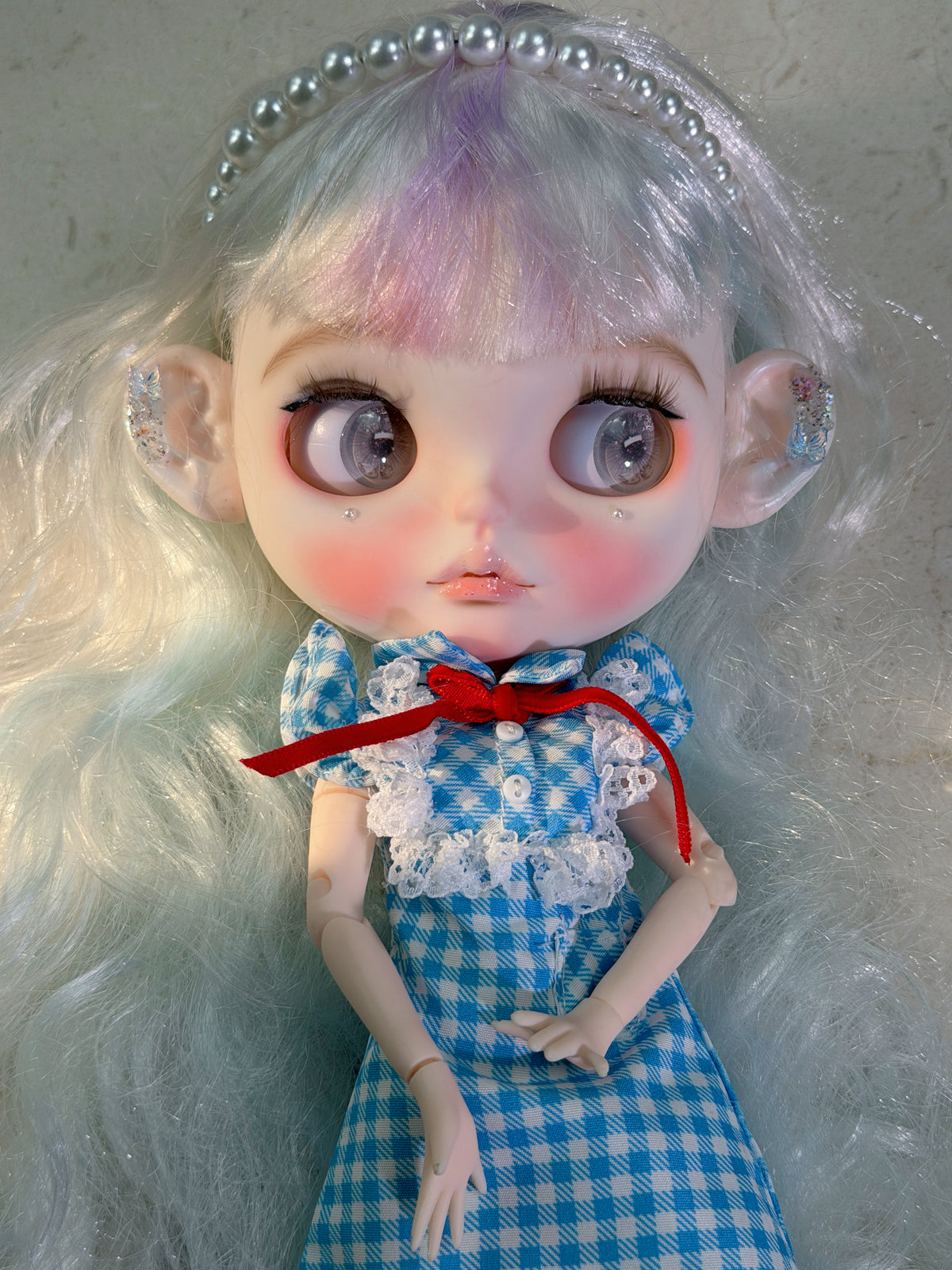#2 [ Pearly ] – Hand-Modified Doll -Ready To Ship