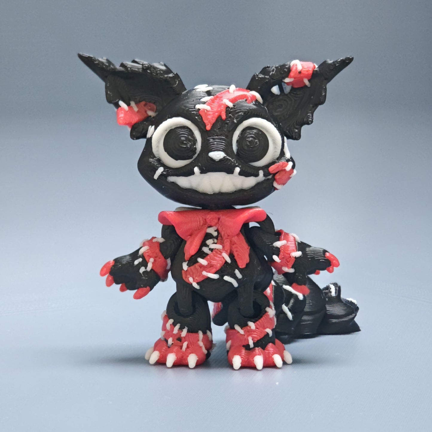 Mutant Cat | 3D Printed Articulated Horror Collectible