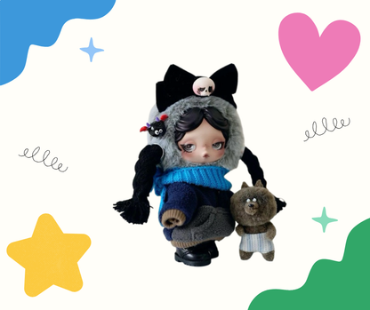 Fleece Hoodie Winter Set