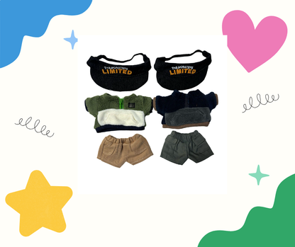 Fleece Hoodie Winter Set