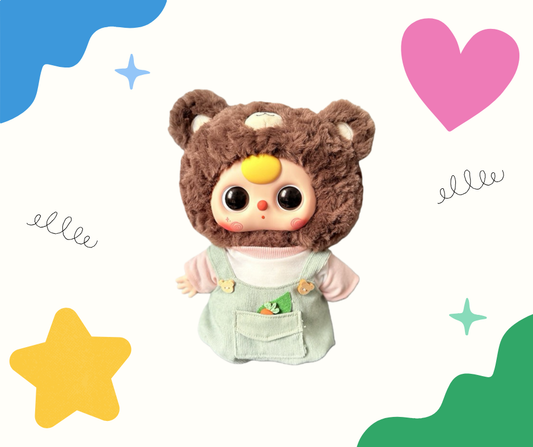 Baby three 400%  Overall Set