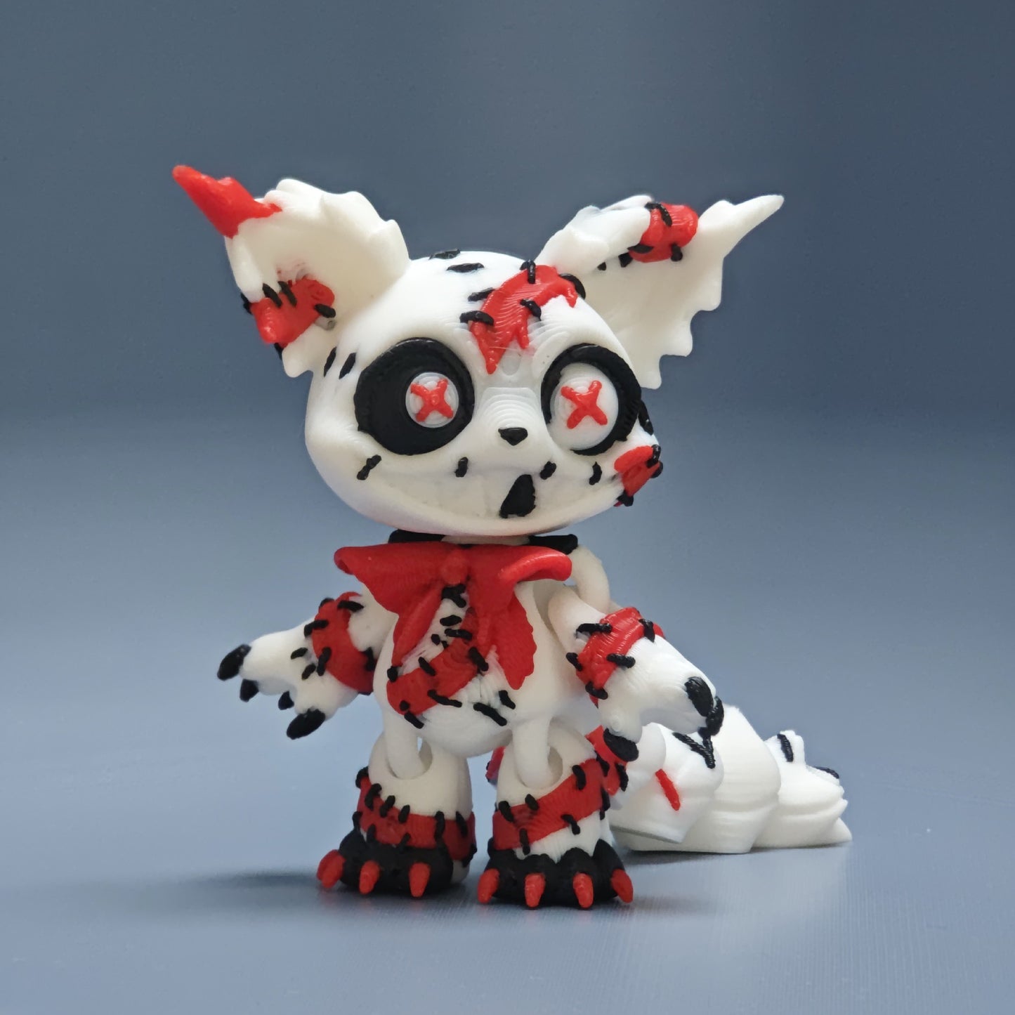 Mutant Cat | 3D Printed Articulated Horror Collectible
