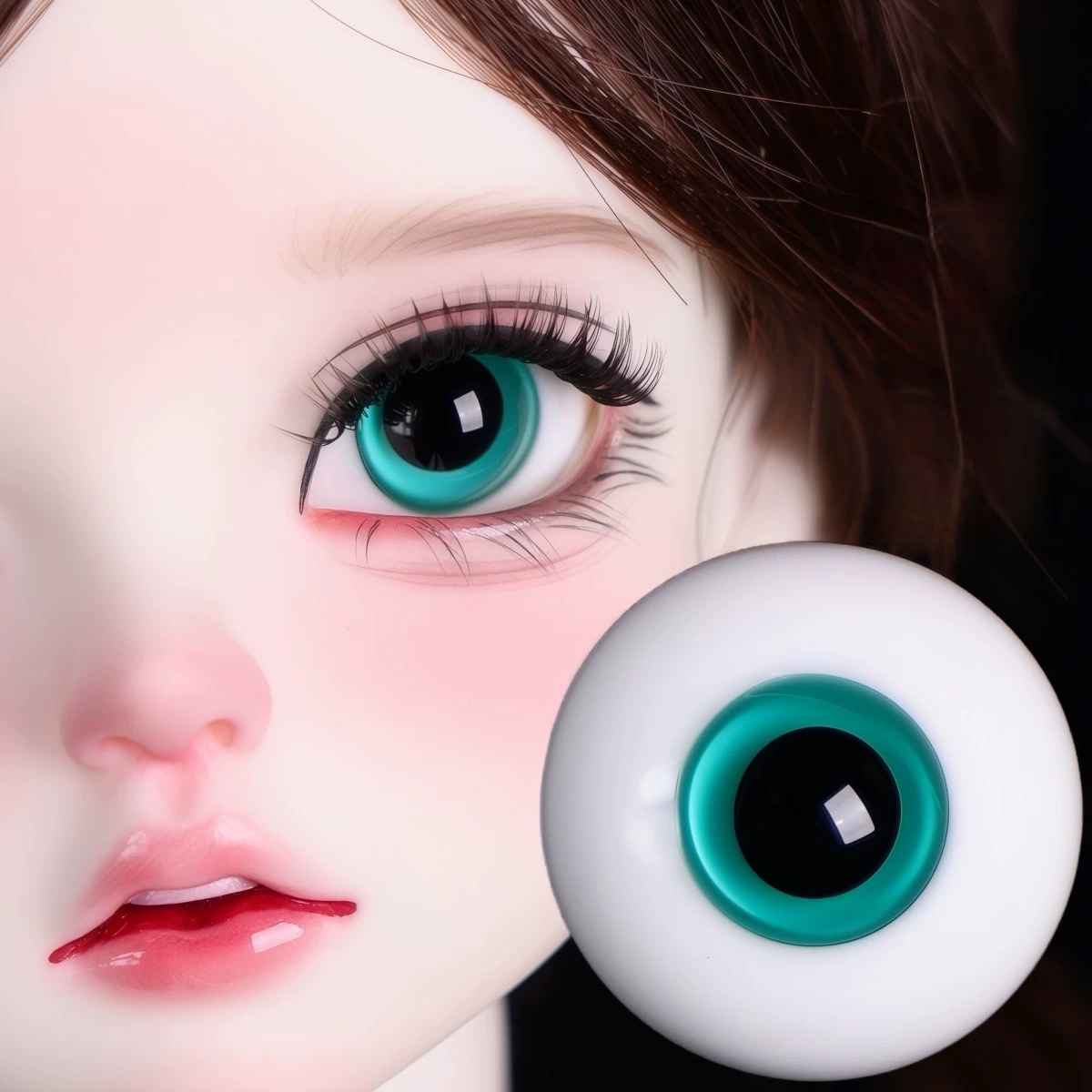 【Glass Eyes 】Green Collection Small Iris  for BJD Dolls