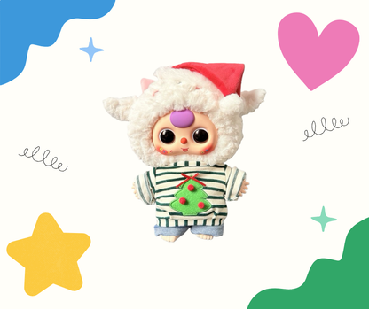 Baby three 400%  Christmas tree outfit