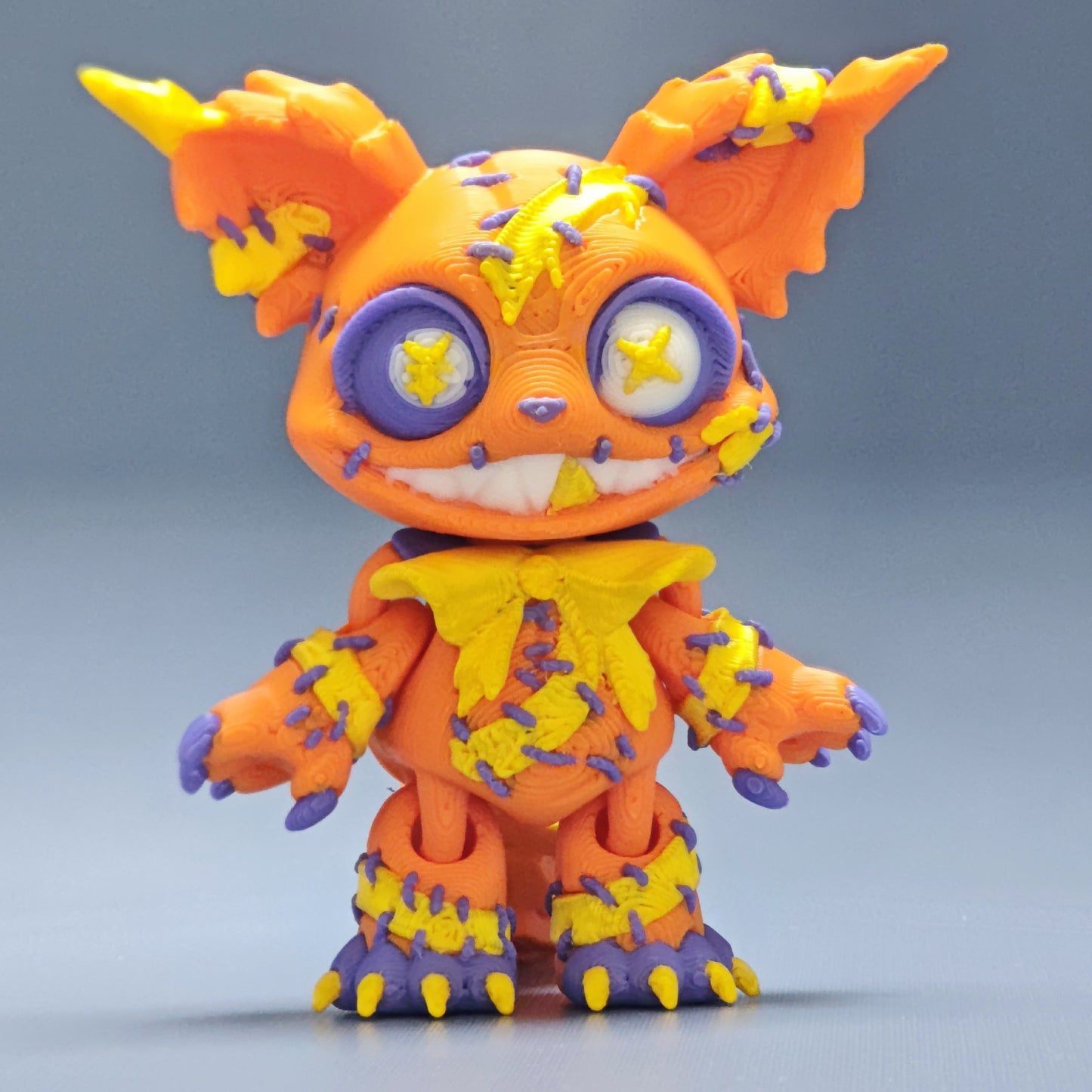 Mutant Cat | 3D Printed Articulated Horror Collectible