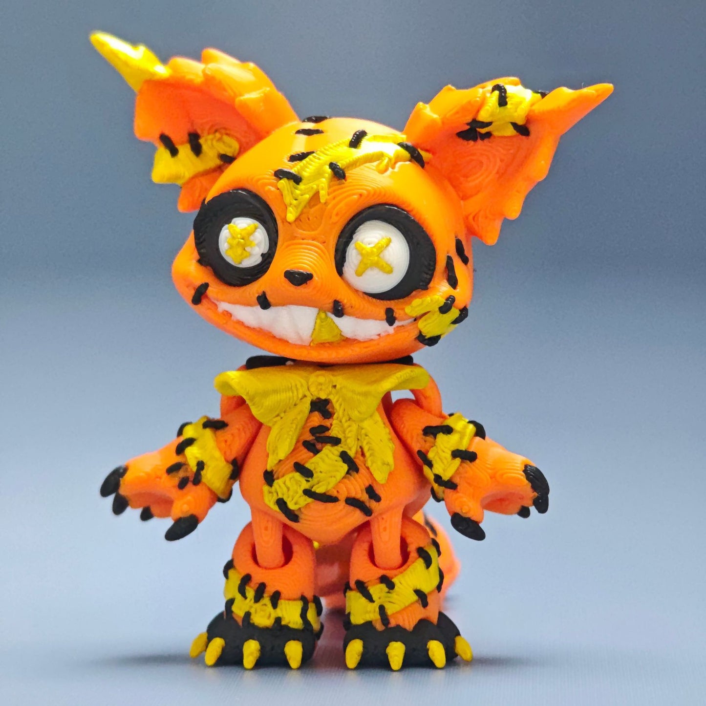 Mutant Cat | 3D Printed Articulated Horror Collectible