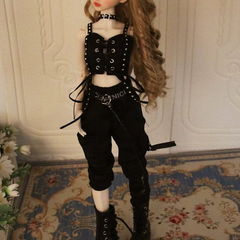 Streetwear Cargo Outfit Set for 1/3, 1/4 & 1/6 BJD Dolls