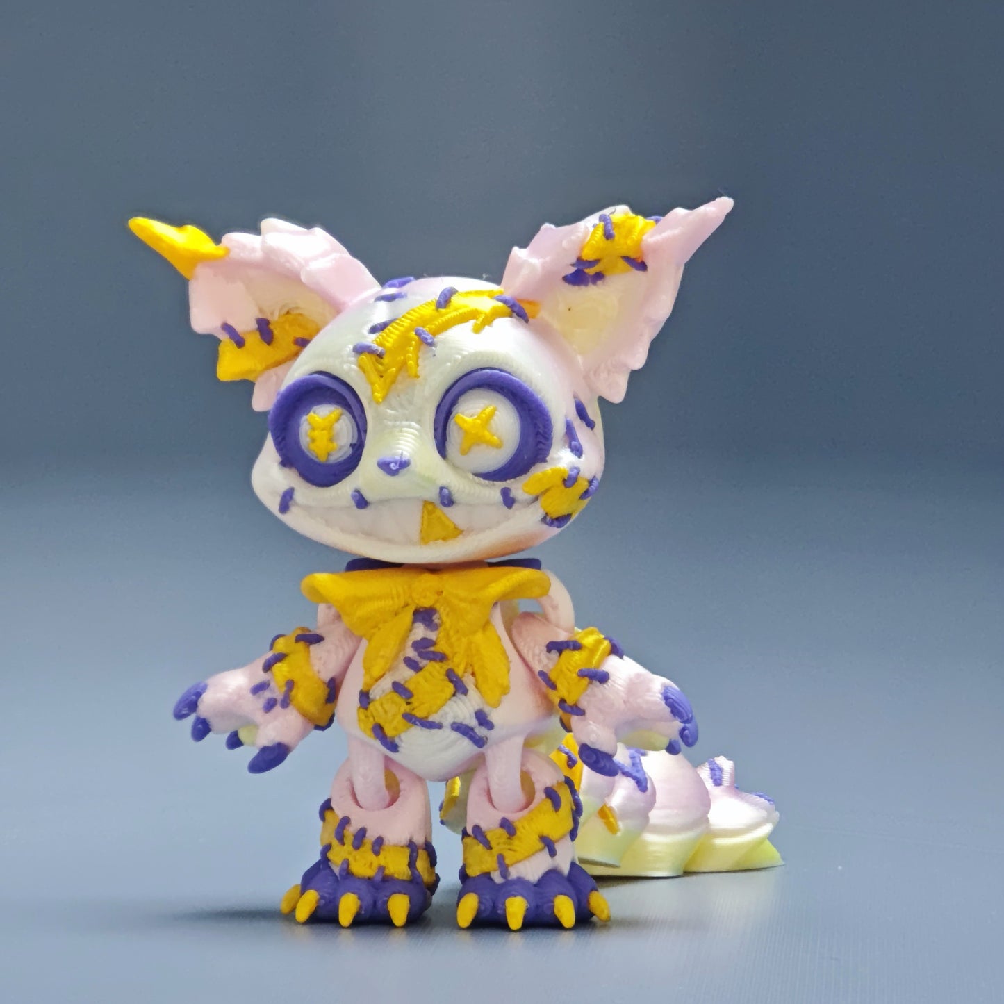 Mutant Cat | 3D Printed Articulated Horror Collectible