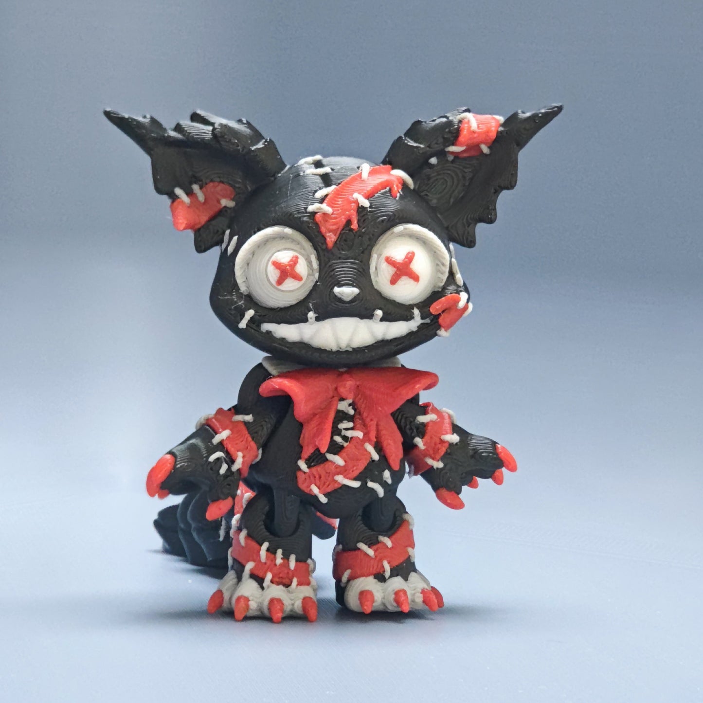 Mutant Cat | 3D Printed Articulated Horror Collectible
