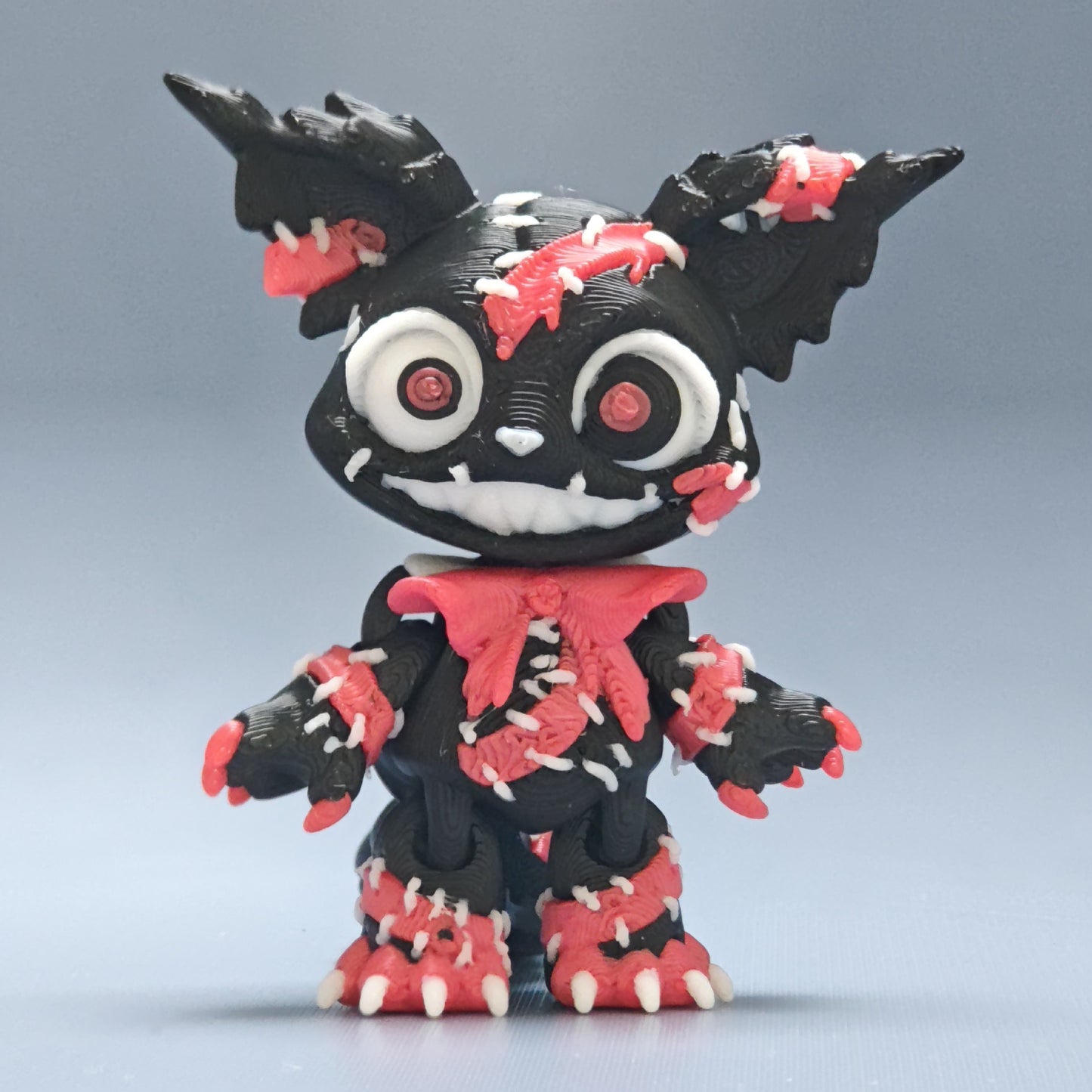 Mutant Cat | 3D Printed Articulated Horror Collectible