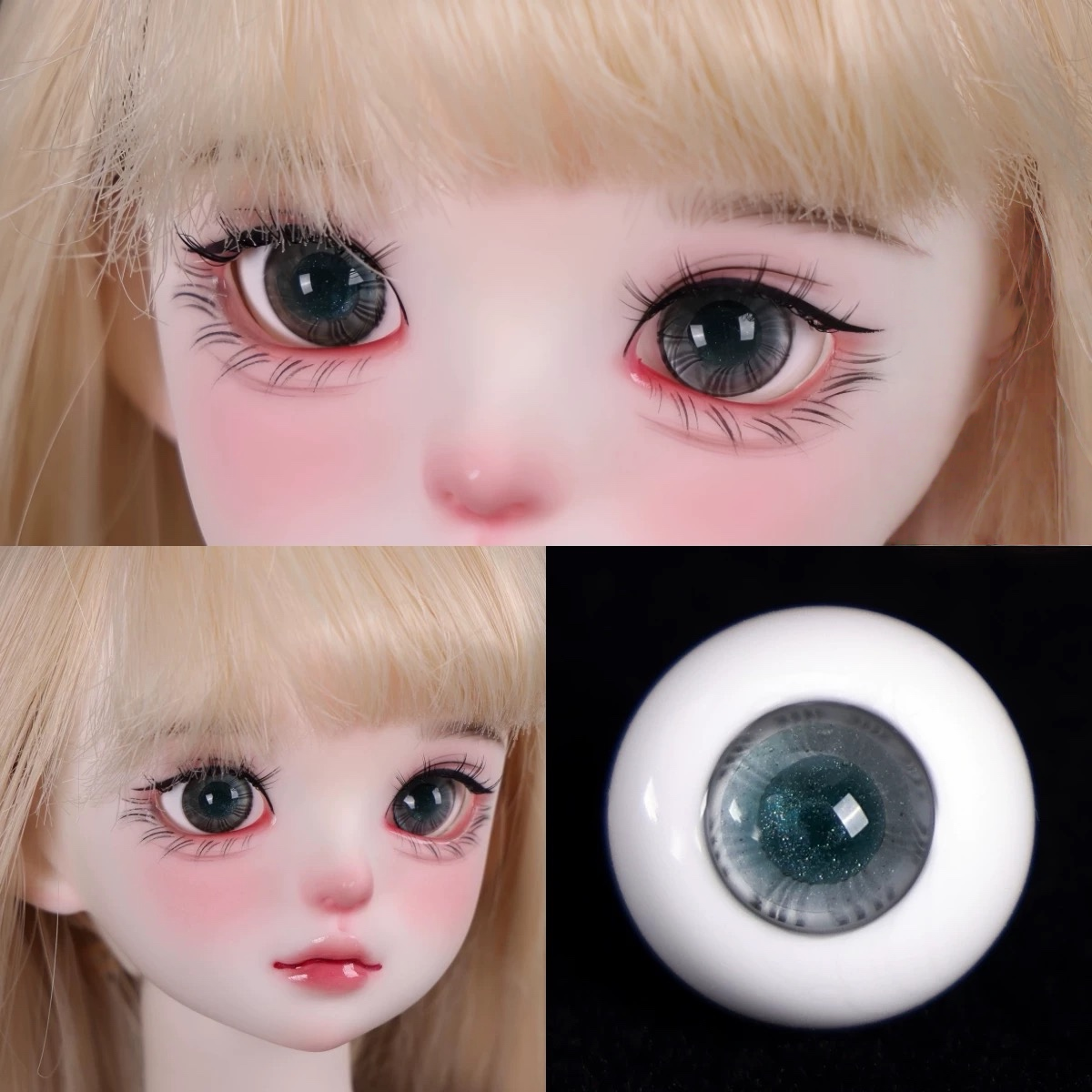 【Glass Eyes 】Green Collection Small Iris  for BJD Dolls