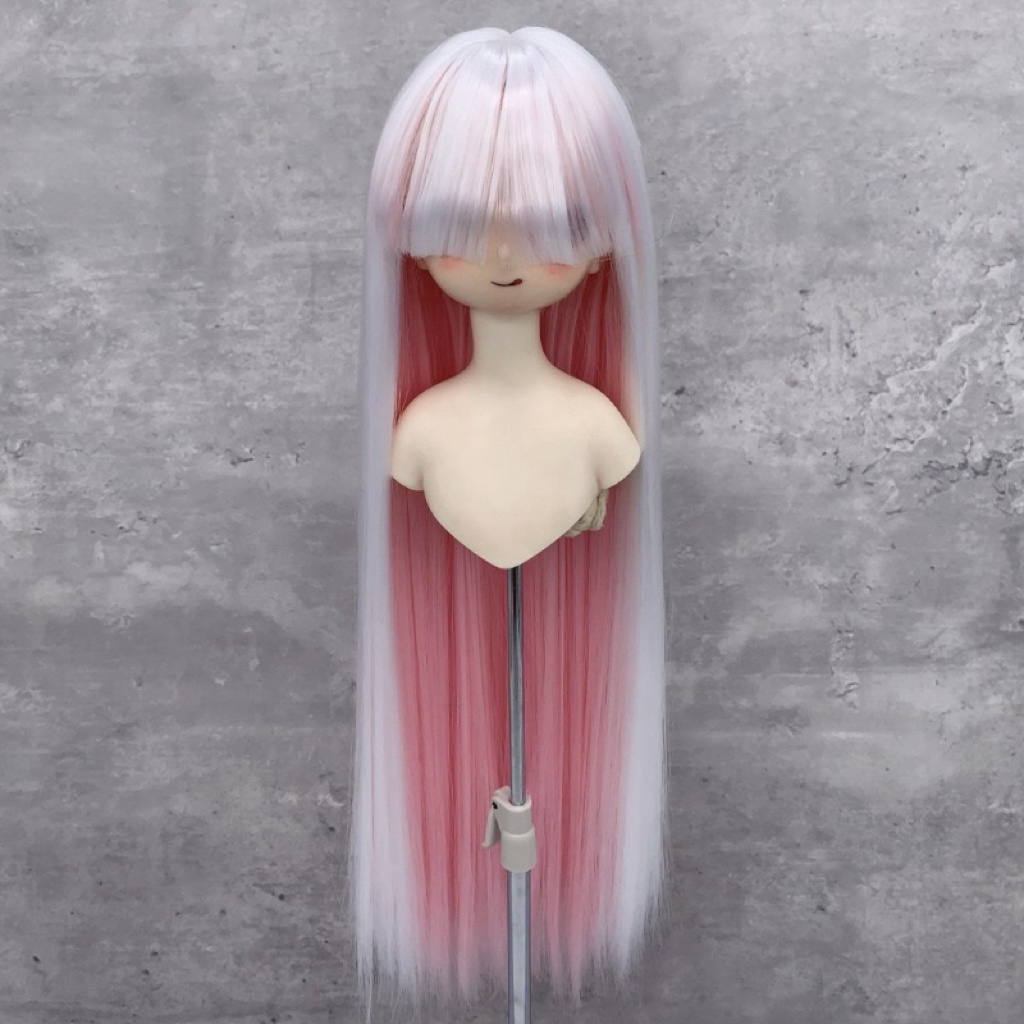 Soft Two tone  Doll Wig for 1/4 or 1/6