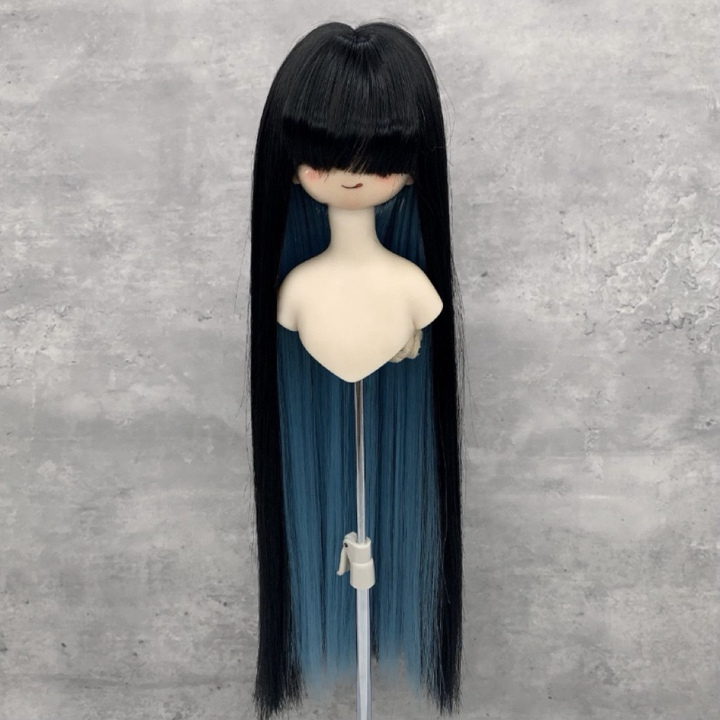 Soft Two tone  Doll Wig for 1/4 or 1/6