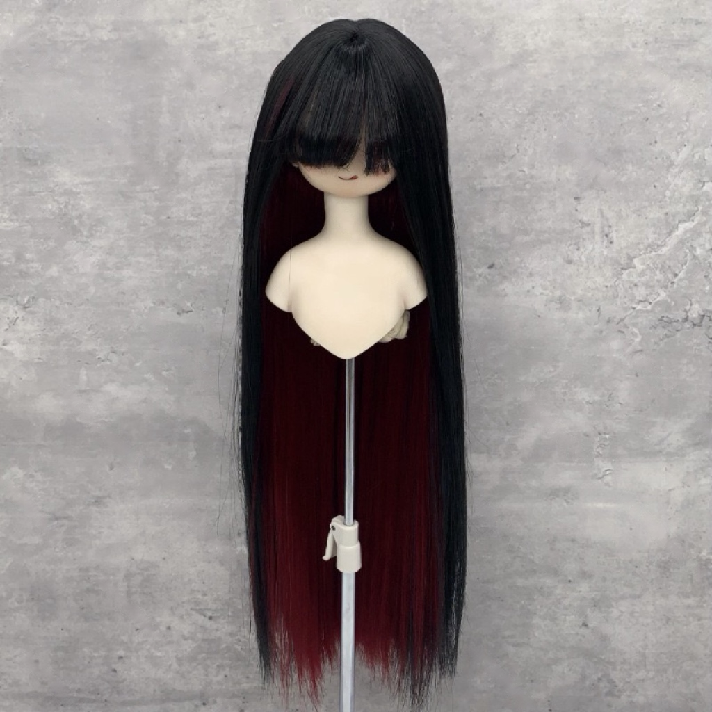Soft Two tone  Doll Wig for 1/4 or 1/6