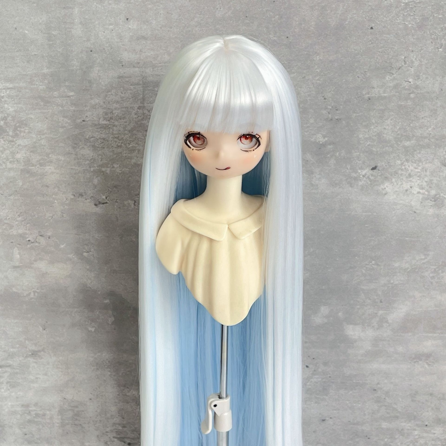 Soft Two tone  Doll Wig for 1/4 or 1/6