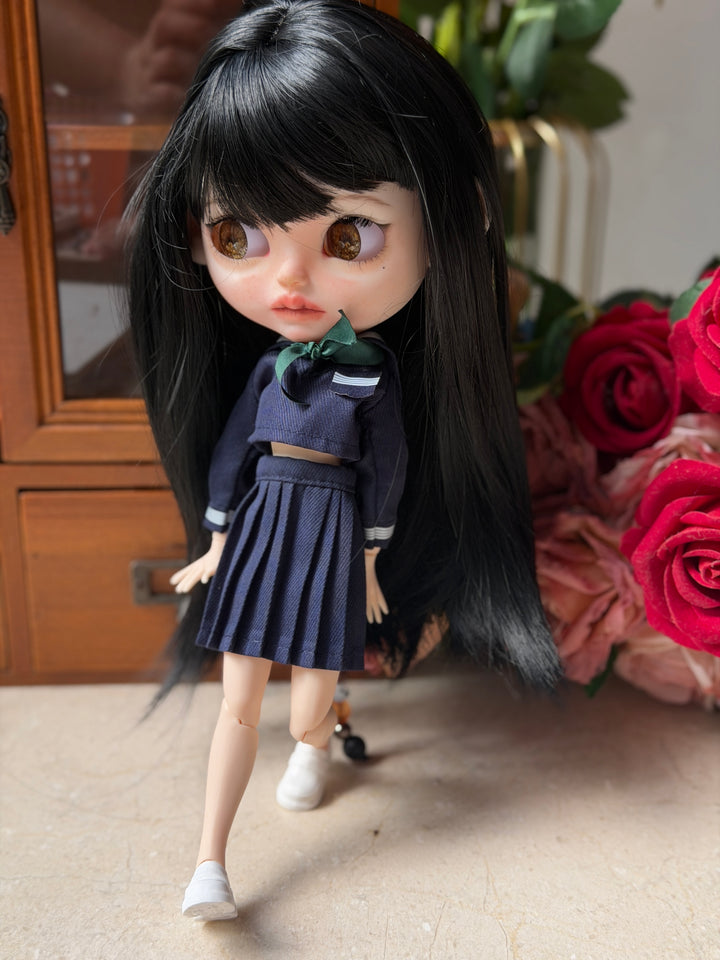 #6 [Tomie ] – Hand-Modified Doll -Ready To Ship